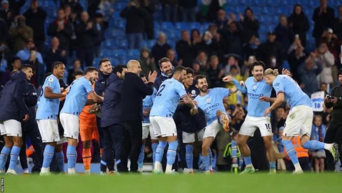 Erling Haaland has scored 51 goals in all competitions for Manchester City this season Erling Haaland has scored 51 goals in all competitions for Manchester City this season