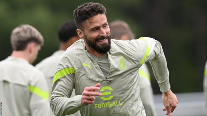 Olivier Giroud spent 10 years playing in the Premier League for Arsenal and Chelsea Olivier Giroud spent 10 years playing in the Premier League for Arsenal and Chelsea