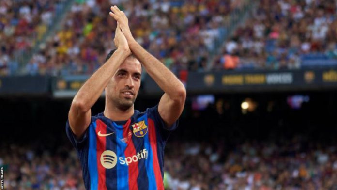 Sergio Busquets joined Barcelona in 2005 and made his senior debut in 2008 Sergio Busquets joined Barcelona in 2005 and made his senior debut in 2008