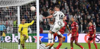 Federico Gatti also scored in the first leg of their quarter-final against Sporting Lisbon