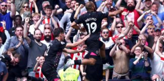 Bryan Mbeumo scored his first Premier League brace at Tottenham Hotspur Stadium