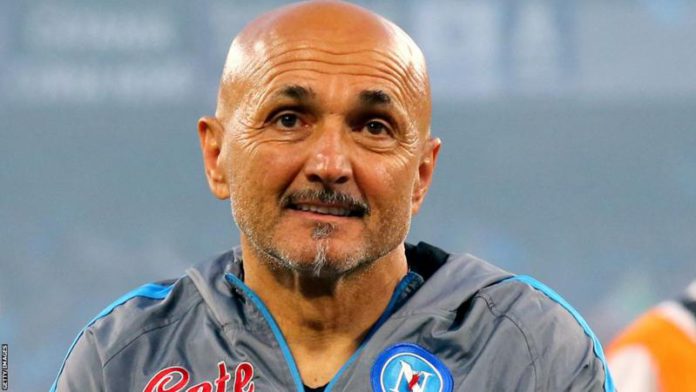 Napoli are 16 points clear of Lazio with one Serie A game remaining at the end of Luciano Spalletti's second season in charge Napoli are 16 points clear of Lazio with one Serie A game remaining at the end of Luciano Spalletti's second season in charge