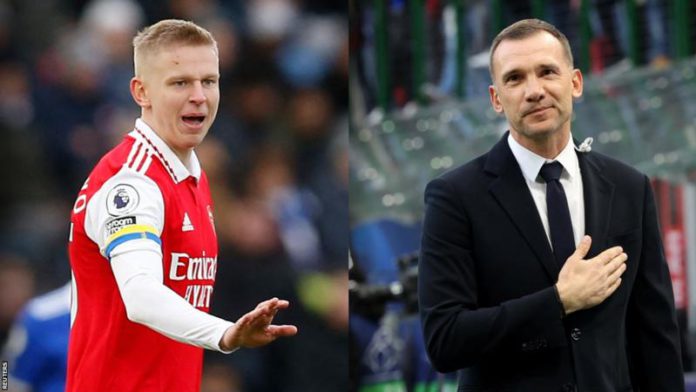 Zinchenko and Shevchenko have 164 caps for Ukraine between them Zinchenko and Shevchenko have 164 caps for Ukraine between them