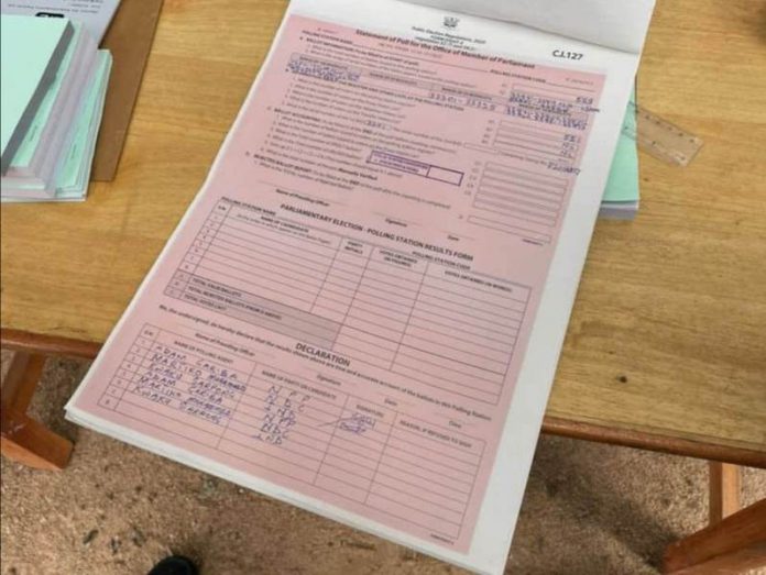 Kumawu: EC on why signed pink sheet at Oyoko polling station was cancelled(Copy) Kumawu: EC on why signed pink sheet at Oyoko polling station was cancelled