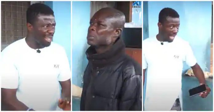 Kwaku Manu (left and right), ex-convict (middle) Photo credit: kwakumanutv Kwaku Manu (left and right), ex-convict (middle) Photo credit: kwakumanutv