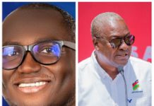 Kumawu bye-election: Mahama congratulates NPP’s Ernest Yaw Anim Ernest Yaw Anim and John Mahama