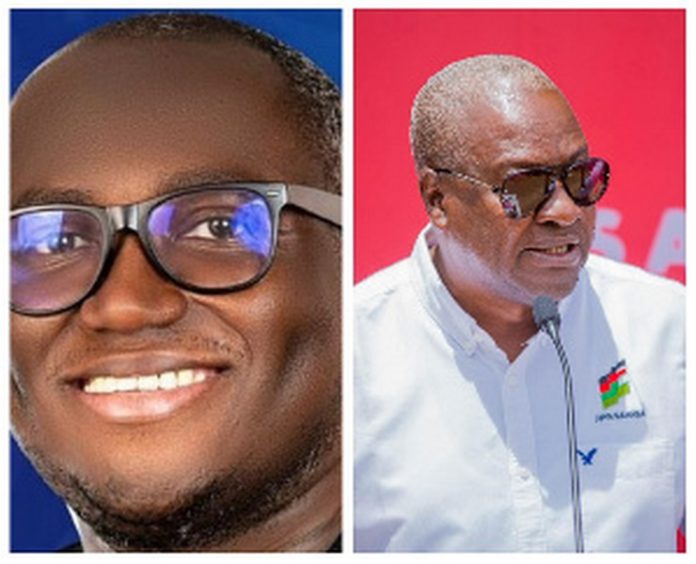 Ernest Yaw Anim and John Mahama Ernest Yaw Anim and John Mahama