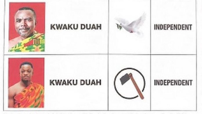 The new Notice of Poll The new Notice of Poll