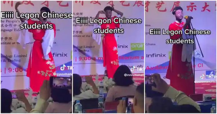 UG Chinese student thrills his audience with dance and music performance in video. Photo credit: zuuumanofficial. UG Chinese student thrills his audience with dance and music performance in video. Photo credit: zuuumanofficial.