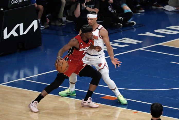 NBA Playoffs - New York Knicks vs Miami Heat