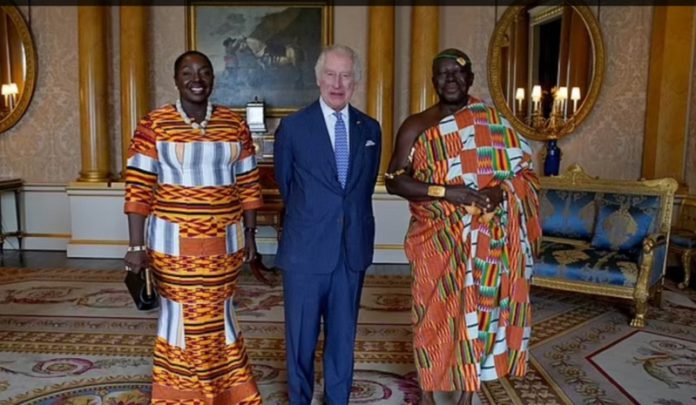 Asantehhene- at Prince Charles III Coronation Asantehhene- at Prince Charles III Coronation