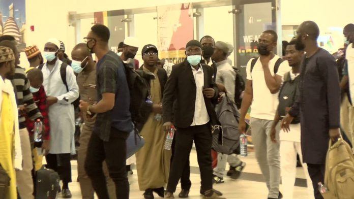 Sudan evacuees