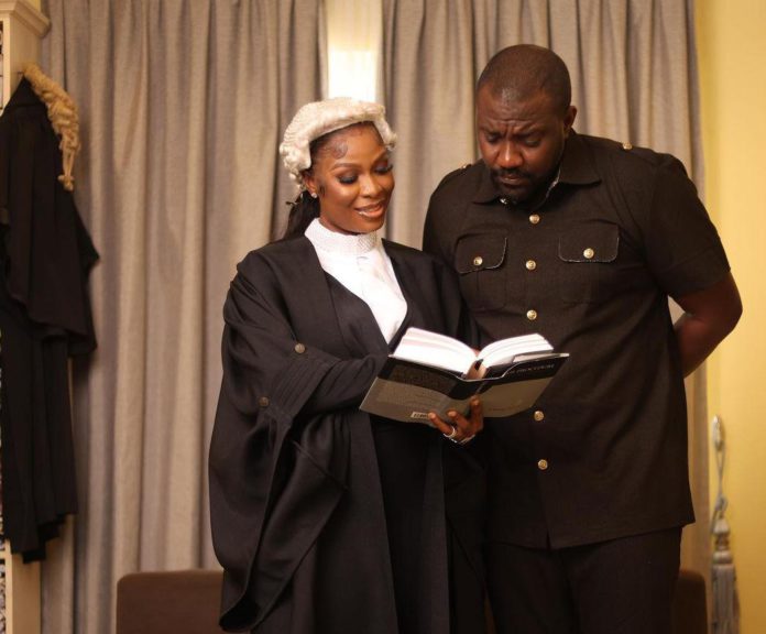 John Dumelo's wife called to the Bar