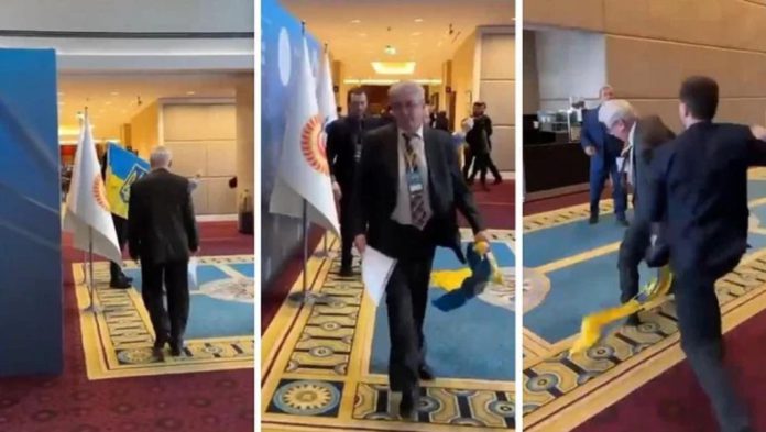 Turkey conference scuffle