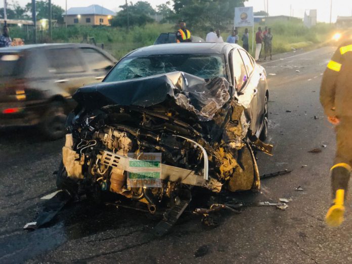 Gomoa Okyereko accident