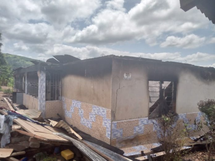 Fire guts 6-bedroom house at Sehwi Akaasu