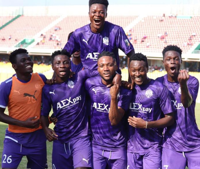 Accra Lions celebrate Accra Lions celebrate