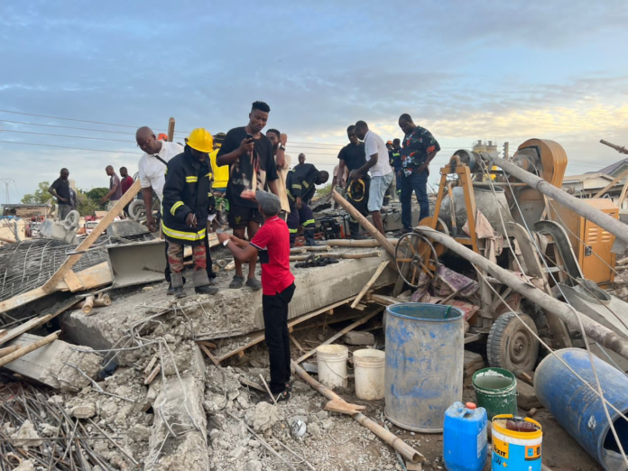 Madina building collapse