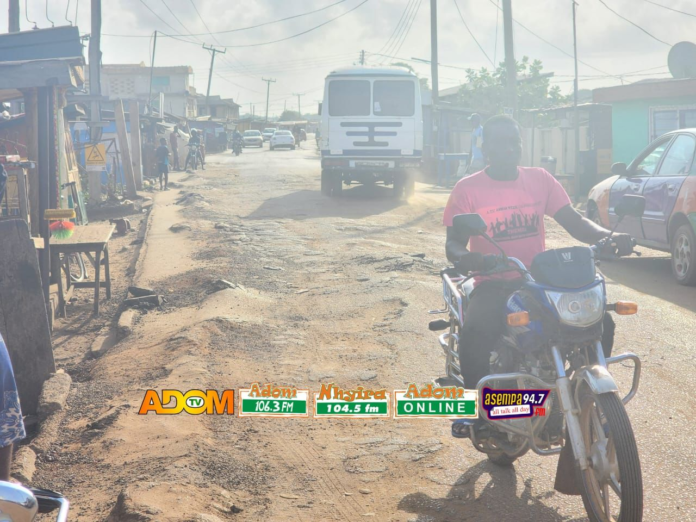 Ningo Prampram bad roads
