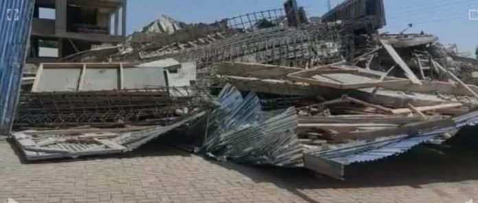 UDS building collapse