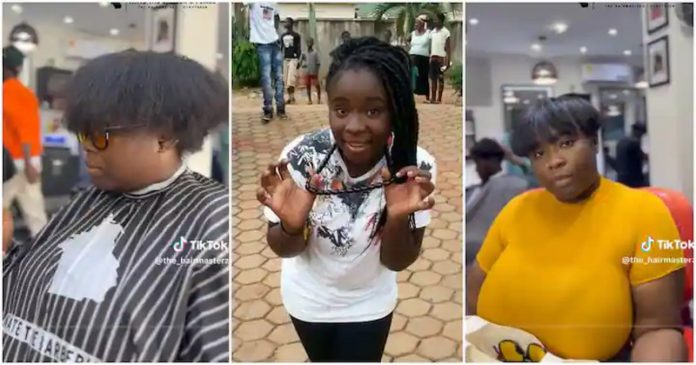 Ghanaian actress Maame Serwaa: Photo Source: the_hairmasterz Ghanaian actress Maame Serwaa: Photo Source: the_hairmasterz