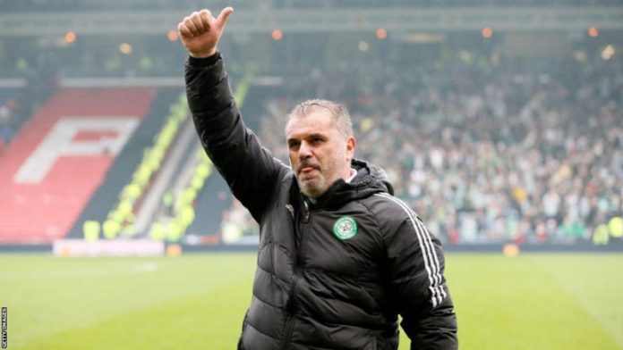Postecoglou struggled in his early weeks at Celtic but guided the club to two league titles Postecoglou struggled in his early weeks at Celtic but guided the club to two league titles