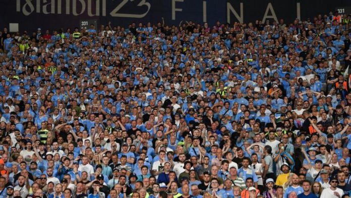 There were reports of fans being left without water and widespread traffic issues as Manchester City beat Inter Milan on 10 June There were reports of fans being left without water and widespread traffic issues as Manchester City beat Inter Milan on 10 June
