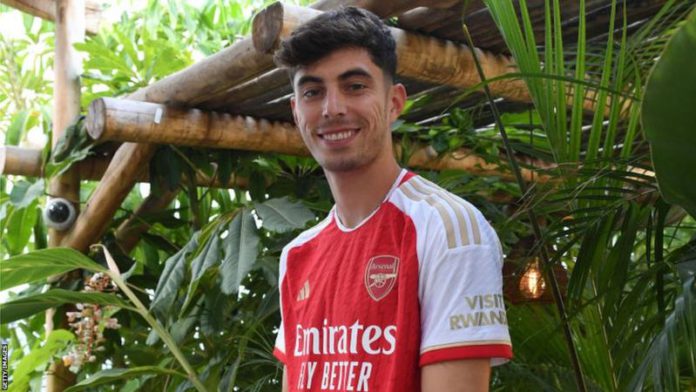 Kai Havertz has scored 13 goals in 37 appearances for Germany Kai Havertz has scored 13 goals in 37 appearances for Germany