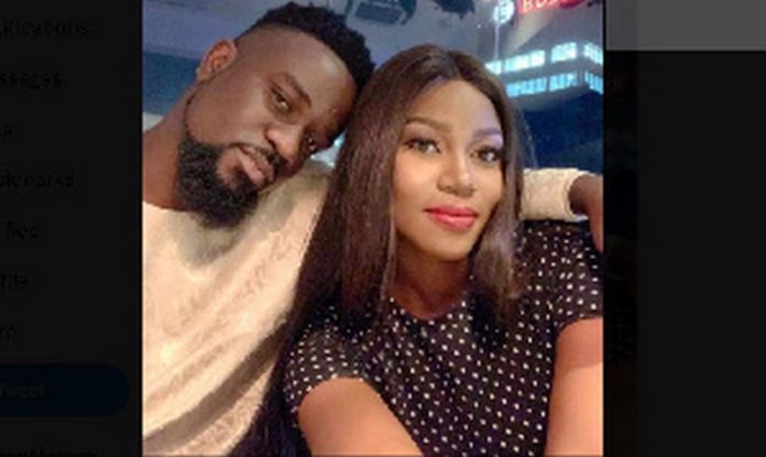 Sarkodie captured with Yvonne Nelson Sarkodie captured with Yvonne Nelson