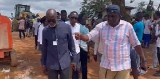 Gabby Asare Otchere-Darko (left) captured in Assin North