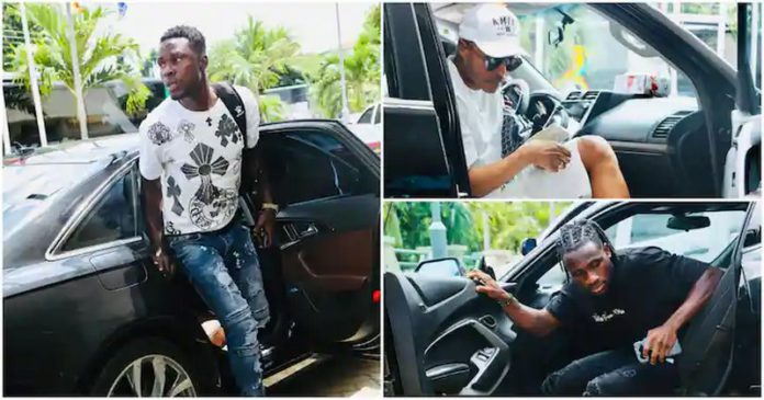Hafiz Konkoni, Andre Ayew and Paintsil arrive at the Black Stars camp. Photo credit: @blackstarsofghana Hafiz Konkoni, Andre Ayew and Paintsil arrive at the Black Stars camp. Photo credit: @blackstarsofghana
