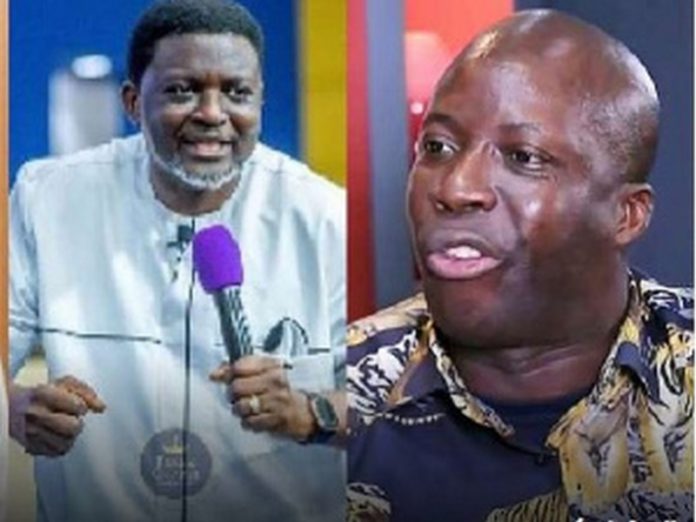 Archbishop Charles Agyin-Asare in a photo collage with Kumchacha Archbishop Charles Agyin-Asare in a photo collage with Kumchacha