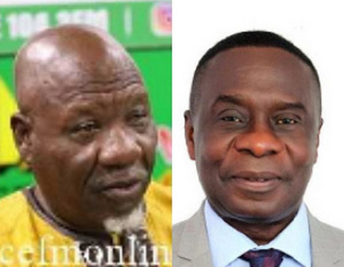Bernard Allotey Jacobs (left), James Gyakye Quayson (right) Bernard Allotey Jacobs (left), James Gyakye Quayson (right)