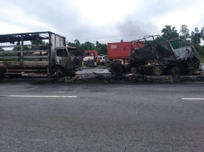 Accident on Accra-Kumasi Highway