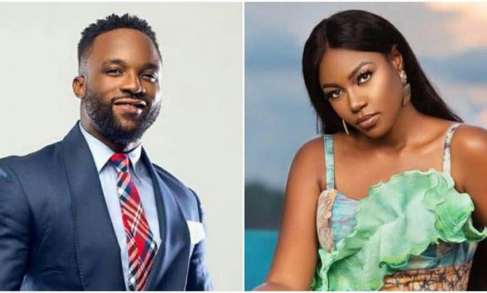 Yvonne Nelson and musician Iyanya Yvonne Nelson and musician Iyanya