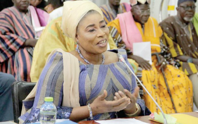 Minister of Gender, Children, and Social Protection, Lariba Zuweira Abudu Minister of Gender, Children, and Social Protection, Lariba Zuweira Abudu