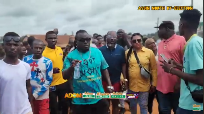 Kumawood stars storm ongoing Assin-North by-election grounds