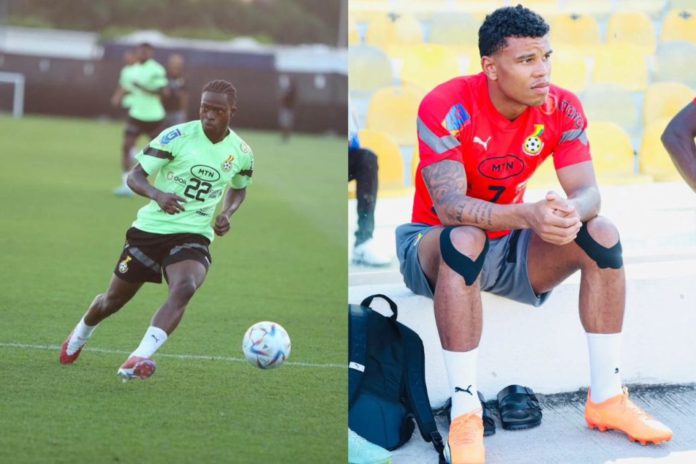 Kamaldeen Sulemana [L] and Ransford-Yeboah Königsdörffer [R]