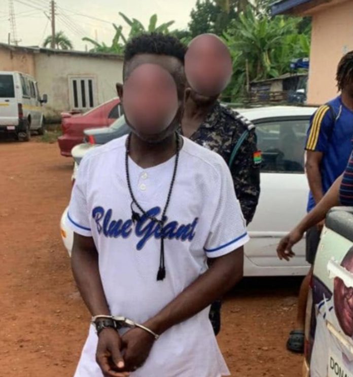Gun-wielding suspect who threatened violence during football match at Kpando