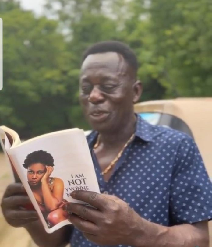 Video of legendar actor Judas reading Yvonne Nelson's memoir stirs amusement