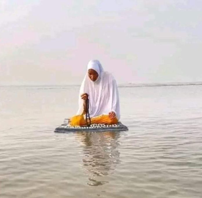 Woman who claims to have ability to walk on water arrested