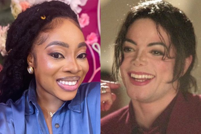Moesha Boduong and Michael Jackson Moesha Boduong and Michael Jackson