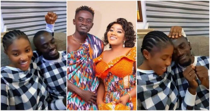 Lil Win and his wife Maame Serwaa Photo Source: ohemaaprettygold Lil Win and his wife Maame Serwaa Photo Source: ohemaaprettygold