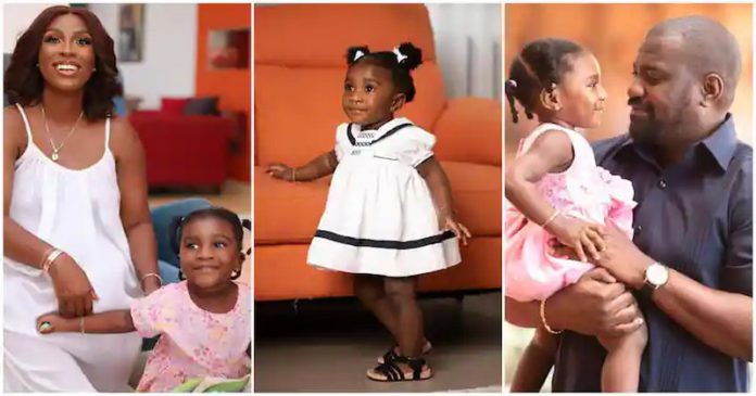 John Dumelo's daughter Malike has turned two years old Photo source: @missgeeonly, @johndumelo1 John Dumelo's daughter Malike has turned two years old Photo source: @missgeeonly, @johndumelo1