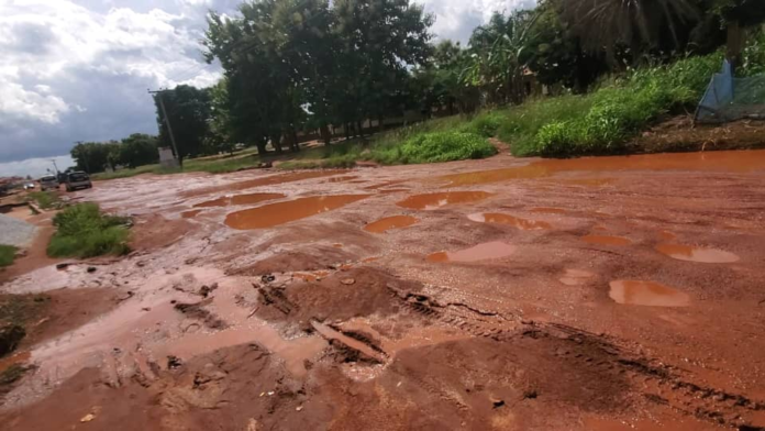 Bokankyi bad roads