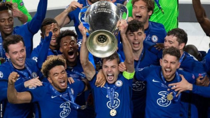 Cesar Azpilicueta became only the second Chelsea captain to lift the Champions League following their victory over Manchester City in 2021 Cesar Azpilicueta became only the second Chelsea captain to lift the Champions League following their victory over Manchester City in 2021
