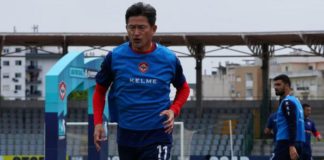 Kazuyoshi Miura scored two goals in the Japanese fourth tier in 2022