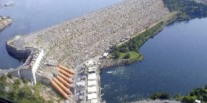 The Akosombo Dam is located on the Volta Lake The Akosombo Dam is located on the Volta Lake