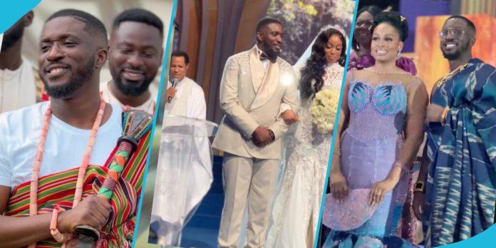 Pastor Enoch Boamah and his pretty bride look adorable together. Photo credit: @menscook Pastor Enoch Boamah and his pretty bride look adorable together. Photo credit: @menscook