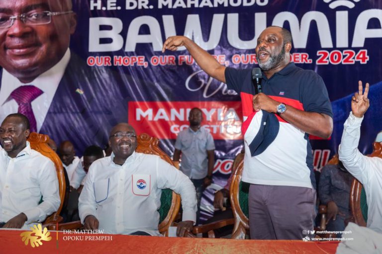 NPP supporters chant Napo’s name as Bawumia’s running mate [Watch]
